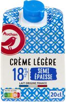 Crème légère semi épaisse 18%