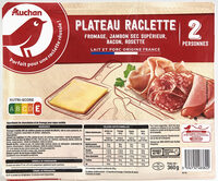 PLATEAU RACLETTEFromage - Jambon cuit - Jambon sec supérieur - Miche au poivre - Coppa