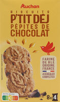 Biscuits P'tit Déj Pépites de Chocolat