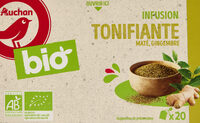 BIO Infusion TonifianteMaté, Gingembre