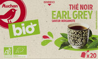 BIO Thé Noir Earl Grey saveur bergamote