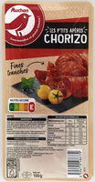 Auchan chorizo les fines tranches 100g