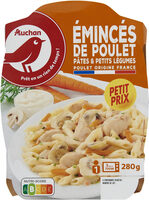 Emincé de poulet