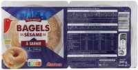 Bagels aux graines de sésame