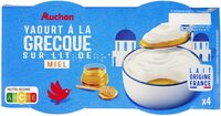 Yaourt a lagrecquesur lit de miel 4x150