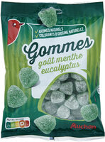 Gommes goût menthe-eucalyptus