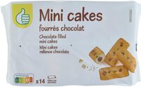 Mini cakes fourrés chocolat