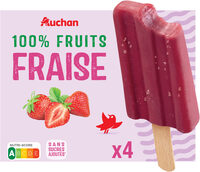Fraise 100% fruits