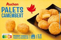 Palet de camembert pané