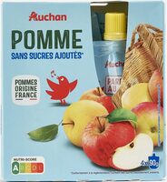 Gourdes purée de pomme sans sucres ajoutés