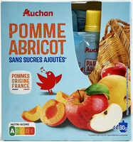 Pomme Abricot Sans sucres Ajoutés**Contient des sucres naturellement présents