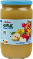 Pomme sans sucres ajoutés**Conformément à la réglementation des purées, contient des sucres naturellement présents dans les fruits.