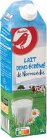 Lait demi-écrémé pasteurisé