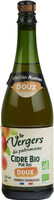 Cidre doux pur jus issu de l'agriculture biologique - Vergers du patrimoine BIO