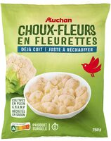 Choux-fleurs en fleurettesdéjà cuit