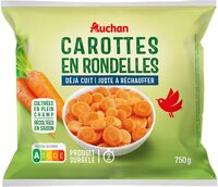 Carottes en rondelles Déjà cuit