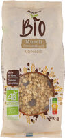 Muesli croustillant chocolat