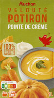Velouté potiron pointe de crème