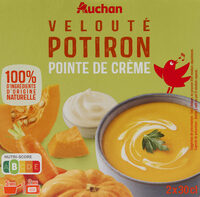 Velouté potiron pointe de crème