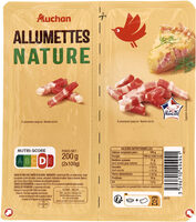 Allumettes nature