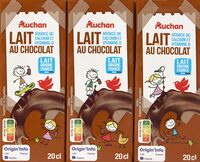 Lait chocolaté source de calcium et vitamine D