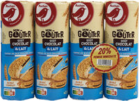 Mon goûter rond goût lait choco