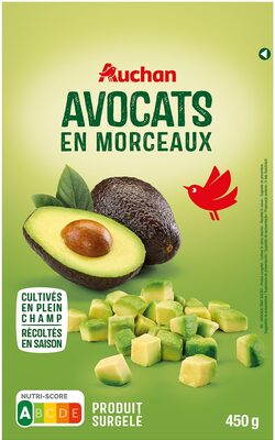 Avocats en morceaux