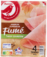 Jambon supérieur fumé sans couenne
