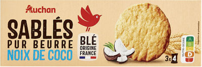 Sablés pur beurre Noix de coco