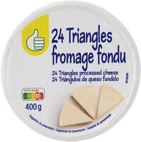24 Trianglesfromage fondu