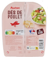Dés de poulet
