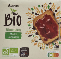 Biscottes multi cereales