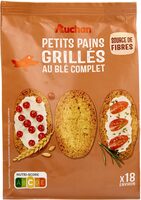 Petits Pains Grillés complet