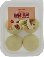 4 Banh Bao au porc et à la coriandre