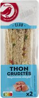 Club Thon Crudités Mayonnaise
