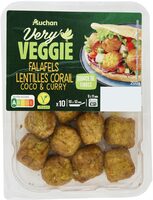 VERY VEGGIE FALAFELS LENTILLES CORAIL COCO et CURRY