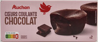 Coeurs coulants chocolat