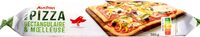 Pâte à pizza rectangulaire et moelleuse