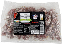 P'tits saucissons secs aux noisettes