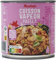 Paëlla royale cuisson vapeur