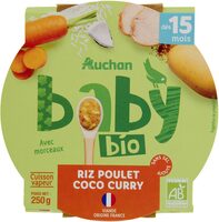 Riz Poulet Coco Curry