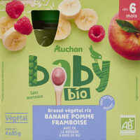 Brassé Végétal Riz Banane Pomme Framboise