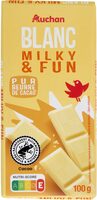 BLANC MILKY et FUN