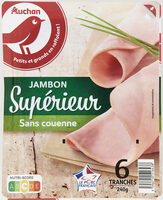 Jambon supérieur sans couenne