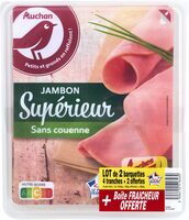 Jambon supérieur sans couenne