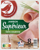 Jambon supérieur sans couenne