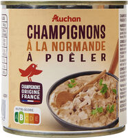 Champignons à la normande à poêler