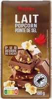 Lait popcorn pointe de sel