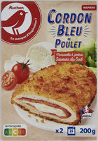 Cordon bleu de poulet mozzarella et jambon saveurs du sud