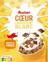 Coeur chocolat blanc